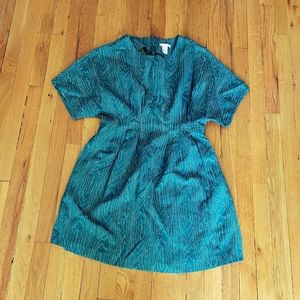 H&M Beateful Green Short Dress